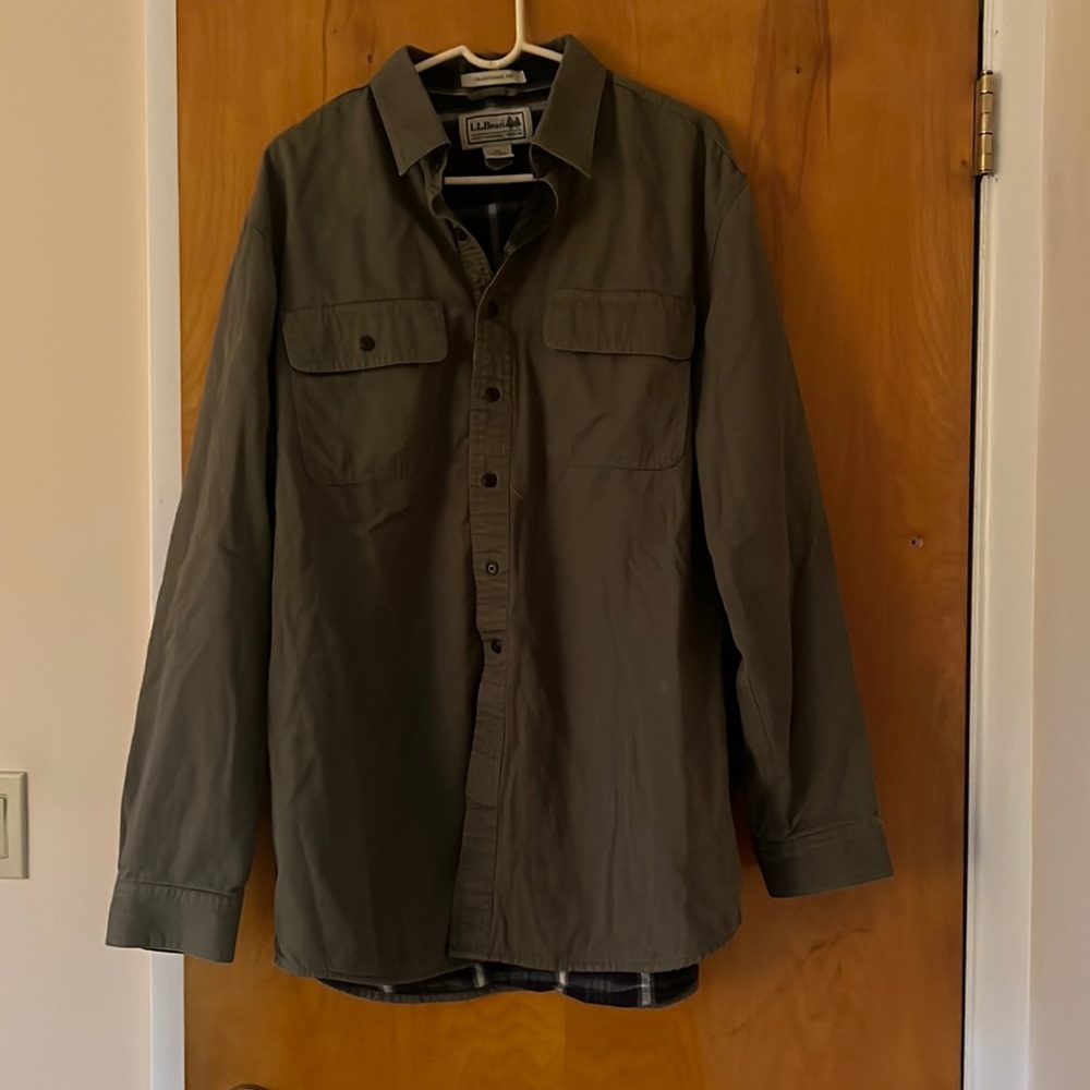 LL Bean Shirt Jacket